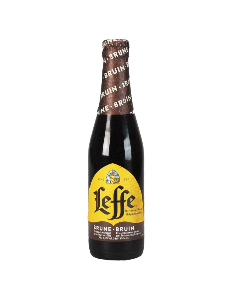 LEFFE BRUNE 33 CL - rond point