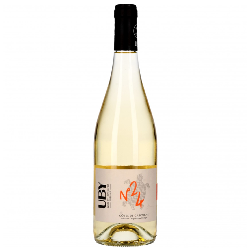 BYO by UBY N°24 Gros Manseng Bio, vin bio blanc élégant avec des notes florales