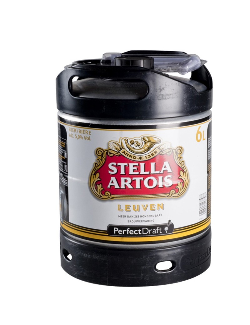 Bière Belge Stella Artois en fût - Achat / Vente de bière en fût Perfect  Draft