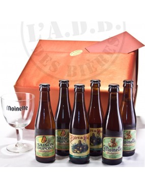 Coffret cadeau bières 33cl Aussau - Bière bio